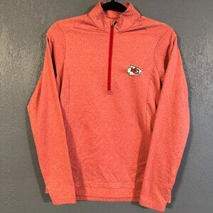 Antigua Kansas City Chiefs 1/4 Zip Pullover